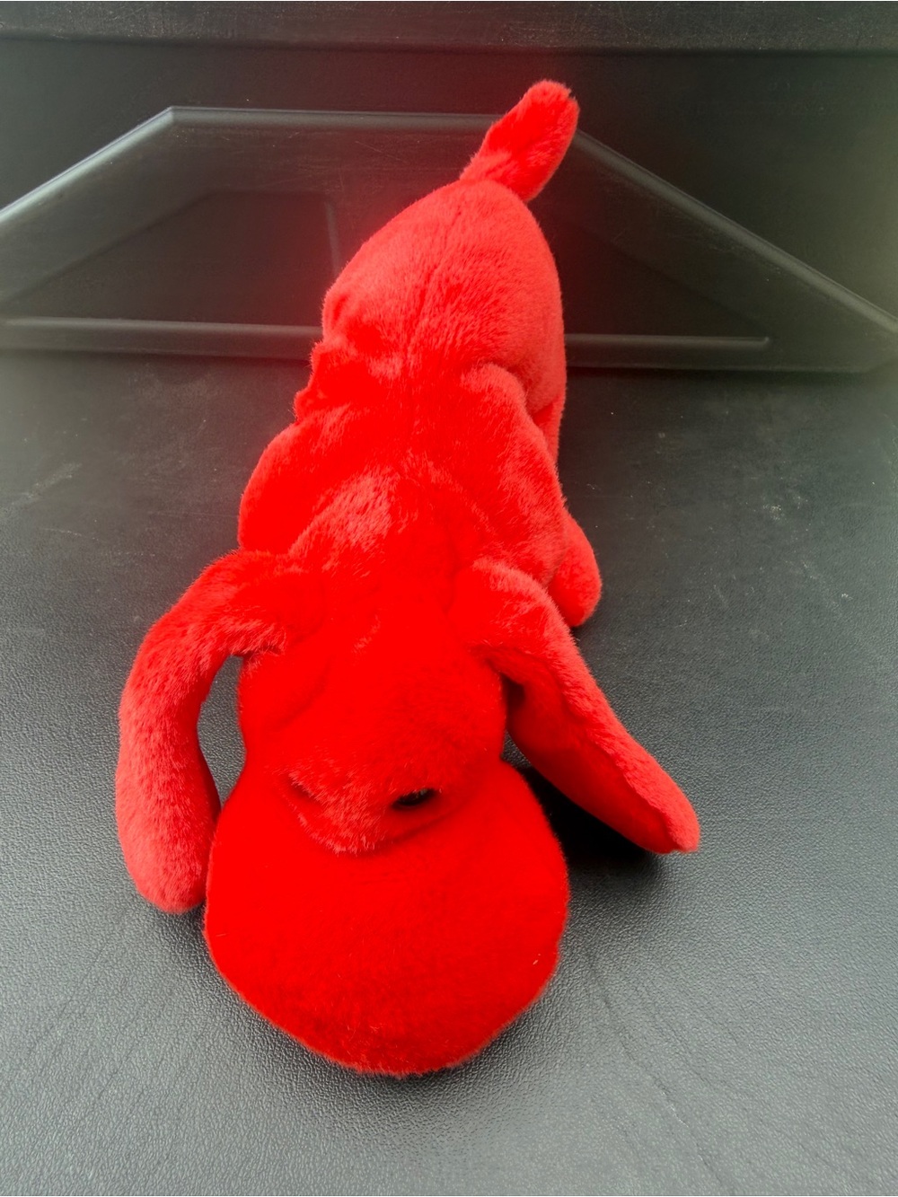 TY ROVER THE RED DOG BEANE BUDDY- 12"- SOFT AND HUGGABLE!